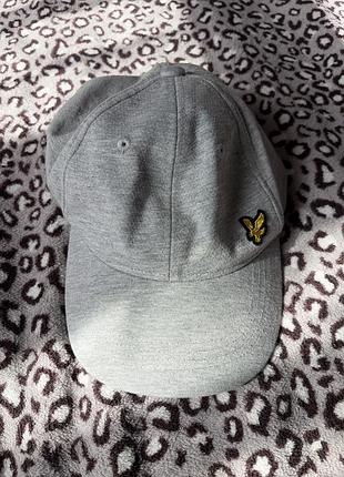 Lyle&scott бейсболка сірого кольору