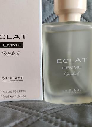 Залишок 45ml eclat femme жіноча туалетна вода, oriflame