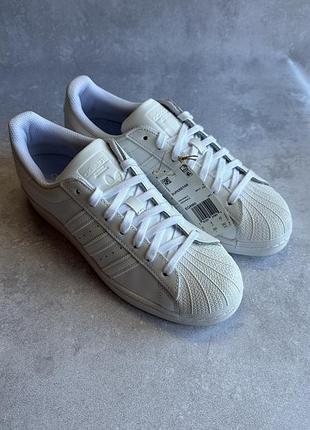 Білі adidas superstar оригінал |нові| шкіряні| 25 см ,26.5 см,29.5 см