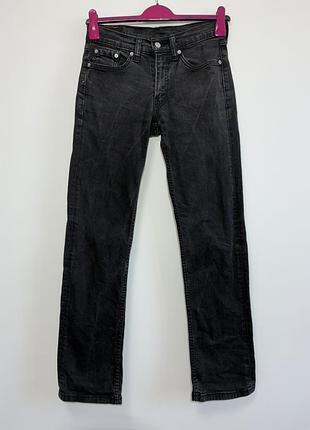 Джинсы levi's женские черные прямые джинсы straight regular джинсы левайс оригинал размер w29 l32 s m черные женские штаны качественный плотный джинс levis