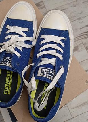 Кеди converse chuck taylor all star ii з текстильним верхом та яскравою жовтою підкладкою