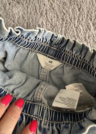 Шорти джинсові h&m 8/9p 6