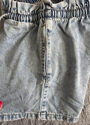 Шорти джинсові h&m 8/9p 7