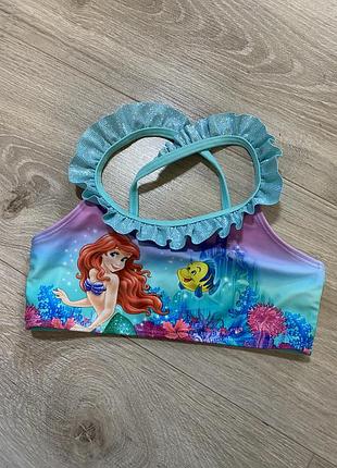 Купальник топ русалонька ельза дісней disney 110-116