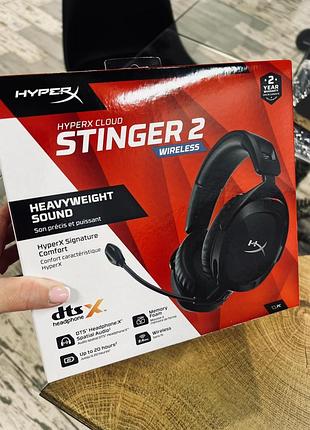 Гарнитура hyperx cloud stinger 2 usb/wl black (676a2aa)