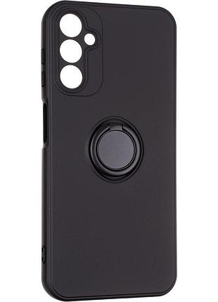 Чехол fiji holder ring для samsung galaxy a24 (a245) бампер с кольцом подставкой black