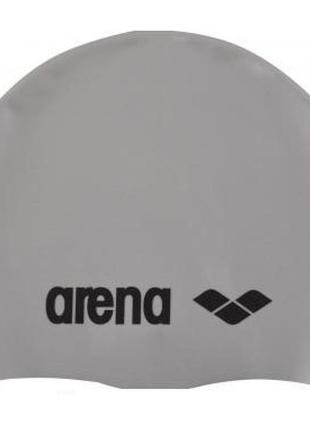 Шапочка для плавания силиконовая arena classic silicone