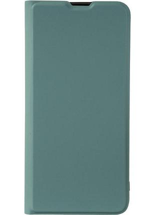 Чехол fiji shell для oppo a58 (cph2577) книжка с магнитом и защитой камеры green