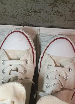 Converse белые 10