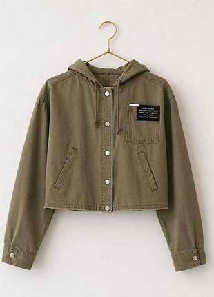 Куртка хакі жакет піджак zara bershka h&m