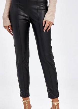Штани зі штучної шкіри xl zara