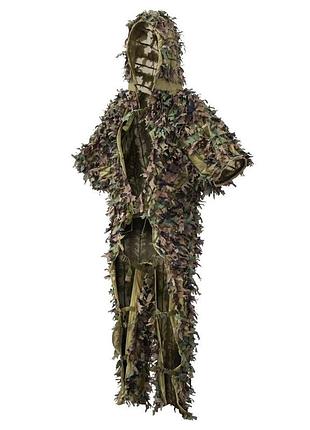 Маскировочный костюм helikon leaf ghillie set us woodlland