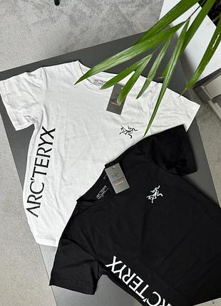 🔥 хитовая футболка arcteryx norvan logo - 100% хлопок, бирки и премиум качество 👕