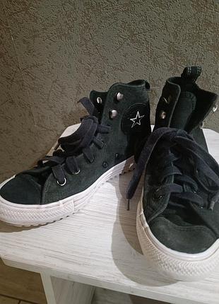 Converse черные женские