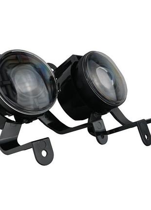 Линзированные led птф light x для chevrolet aveo t300 / sonic - комплект светодиодных противотуманных фар 60w белый свет 5000k