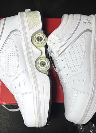 Ldrfse led роликові кросівки quad roller sneakers y3k white unisex 42