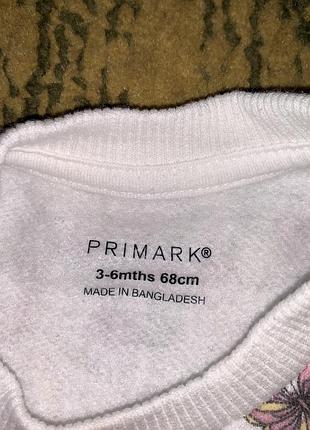 Кофта 💐💕primark 3-6 мес 3