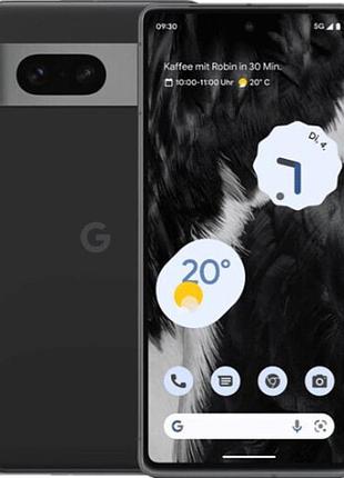 Смартфон google pixel 7 8/128gb obsidian, 6.3", oled, 50+12/10 мп, 1sim+esim, google tensor2 (2,8 ггц), 4355mah