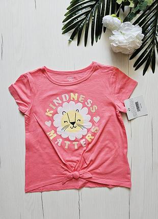 Футболка для девочки 104см, carter's, 3-4роки, футболка детская, хлопок