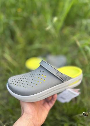 Literide inmotion clog grey  сабо крокс