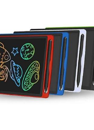 Електронний кольоровий lcd планшет для запису та малювання color writing tablet 8.5"