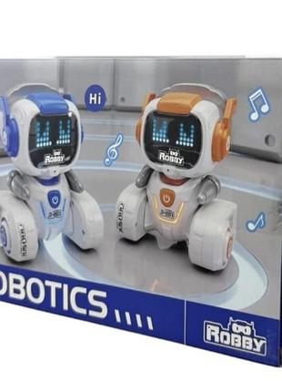 Робот robby robotics – интерактивный музыкальный робот на пульте