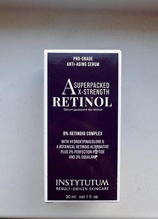 Сыворотка для лица с ретиноидом instytutum pro-grade anti-aging x-strength retinol serum