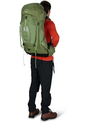 Походный рюкзак osprey atmos ag 50 л. черный туристический рюкзак оспрей. треккинговый рюкзак в горы