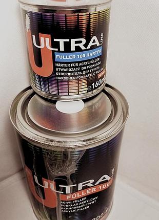 Ґрунтовка novol ultra line fuller 100 акрилова 0.8 л + затверджувач
