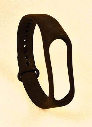 Ремешок для xiaomi mi band 5/6 силиконовый браслет для фитнес-трекера (коричневый)