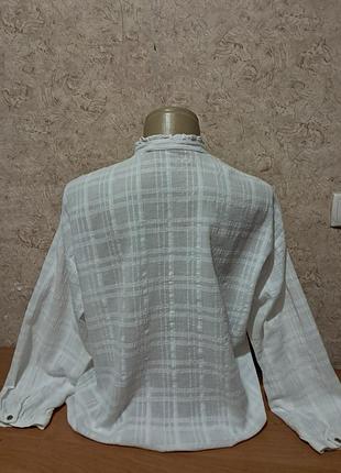 Блуза белая 4