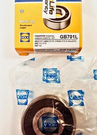 Подшипник генератора ваз 2101-07 6-180302 hola gb 701l