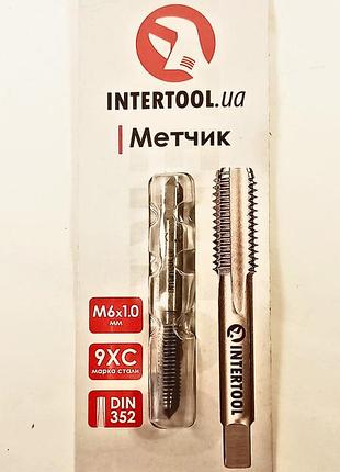 Мітчик intertool m6 х 1,0 мм sd-8116
