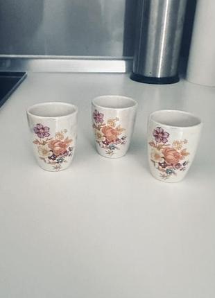 Рюмки фарфор