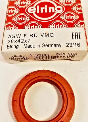Сальник коленвала elring ваз 2108 передний оригинал (546.968)