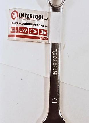 Ключ ріжково-накидний intertool 13мм (ht-1213)