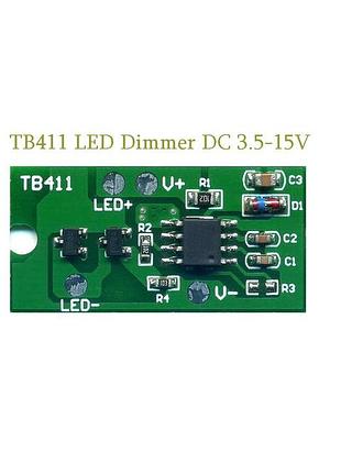 Tb411 led dimmer dc 3.3-15v