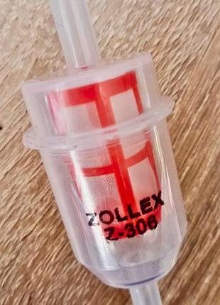 Топливный фильтр zollex универсальний прямой (z-306)