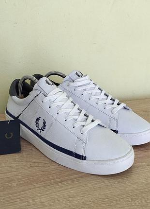 Чоловічі кеди fred perry spencer leather white