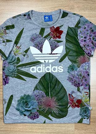 Футболка adidas originals з принтом лого