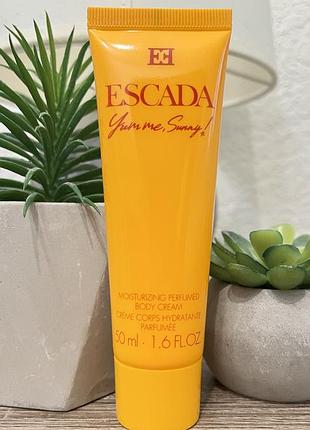 Escada yum me, sunny! парфумований крем для тіла ⭐️