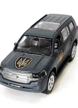 Автомодель серії "шеврони героїв" – toyota land cruiser – "рубіж"