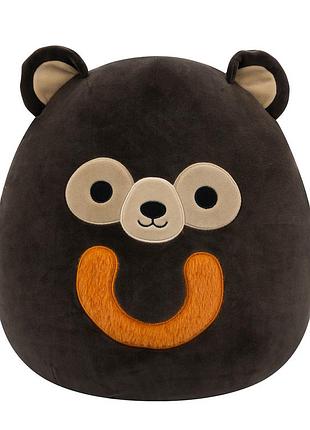 Мягкая игрушка squishmallows – бурый ведмедь малтиз (30 cm)