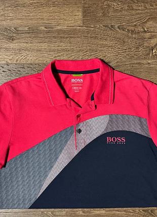 Футболка поло hugo boss .