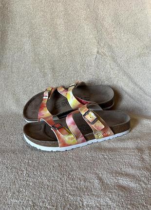 Шлепанцы birkis от birkenstock р.39 стелька 25 см