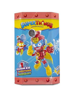 Игровой набор superthings серии «rescue force» – казум-кид (казум-кид, фигурка, аксессуар)