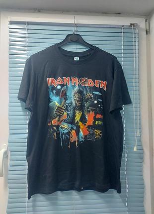 Футболка бавовняна турова (мерч)  iron maiden  (merch)