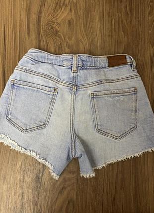 Джинсові шорти zara 3