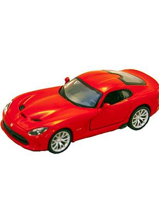 Автомодель - srt viper gts (2013) (червоний, 1:32)