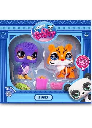 Игровой набор littlest pet shop – смаковые впечания (2 фигурки, аксесс.)